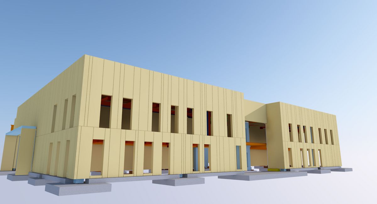 BIM project for Technology Centre and Showroom